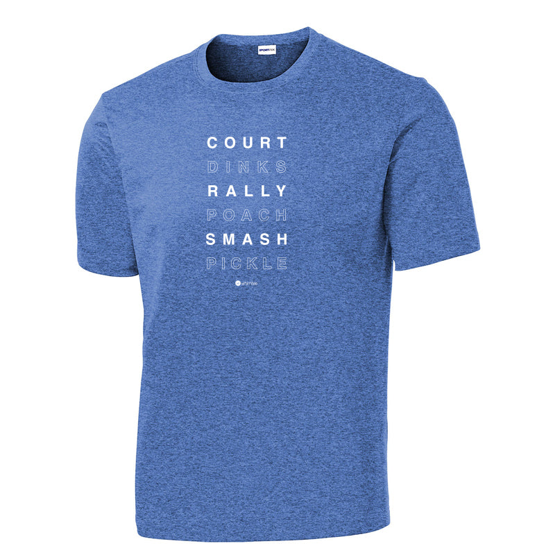 True Royal Heather Competitor Tee